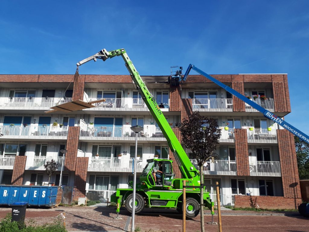 Cuppens - Brandschade nieuwbouw, De Kolping